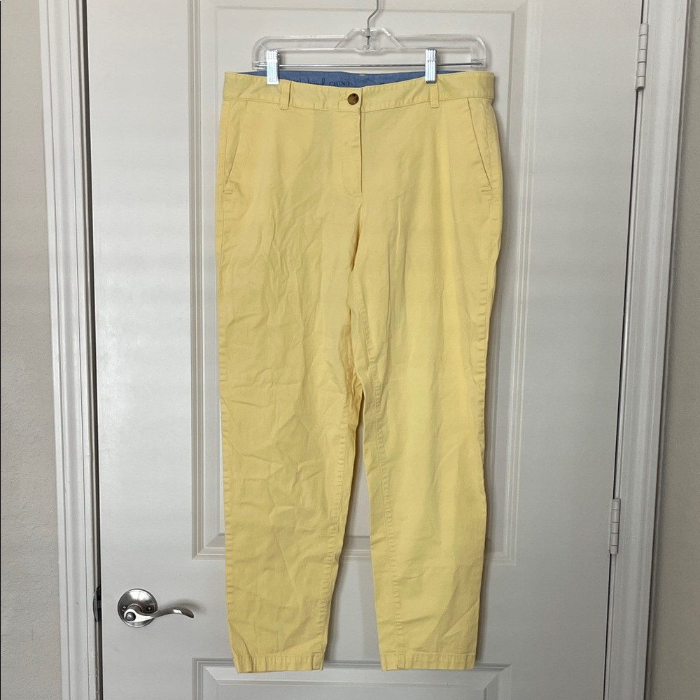 Talbot’s Women Chino Pant-Yellow